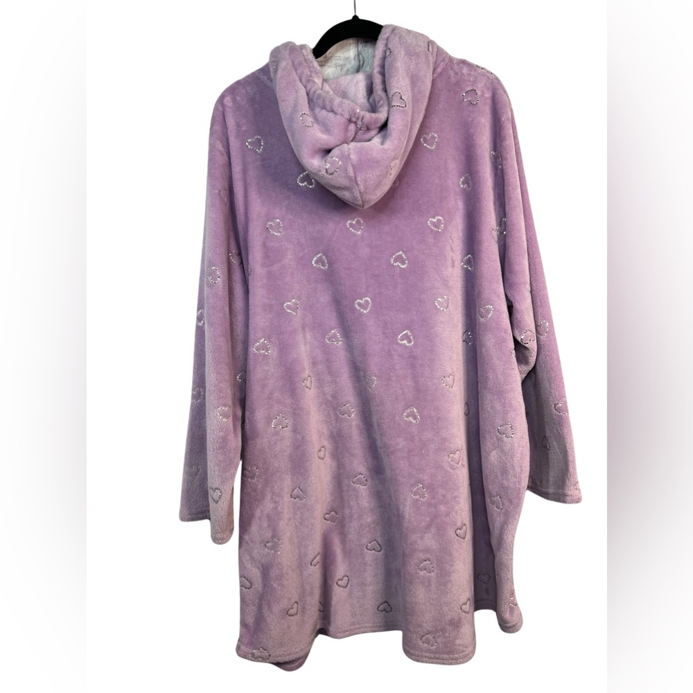 Joe Boxer Fleece Oversized Hoodie - Picture 2 of 3